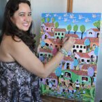 A poesia em traços e cores de Tania Azevedo: Uma imersão na arte Naif DSC_8165 – Cópia (3)